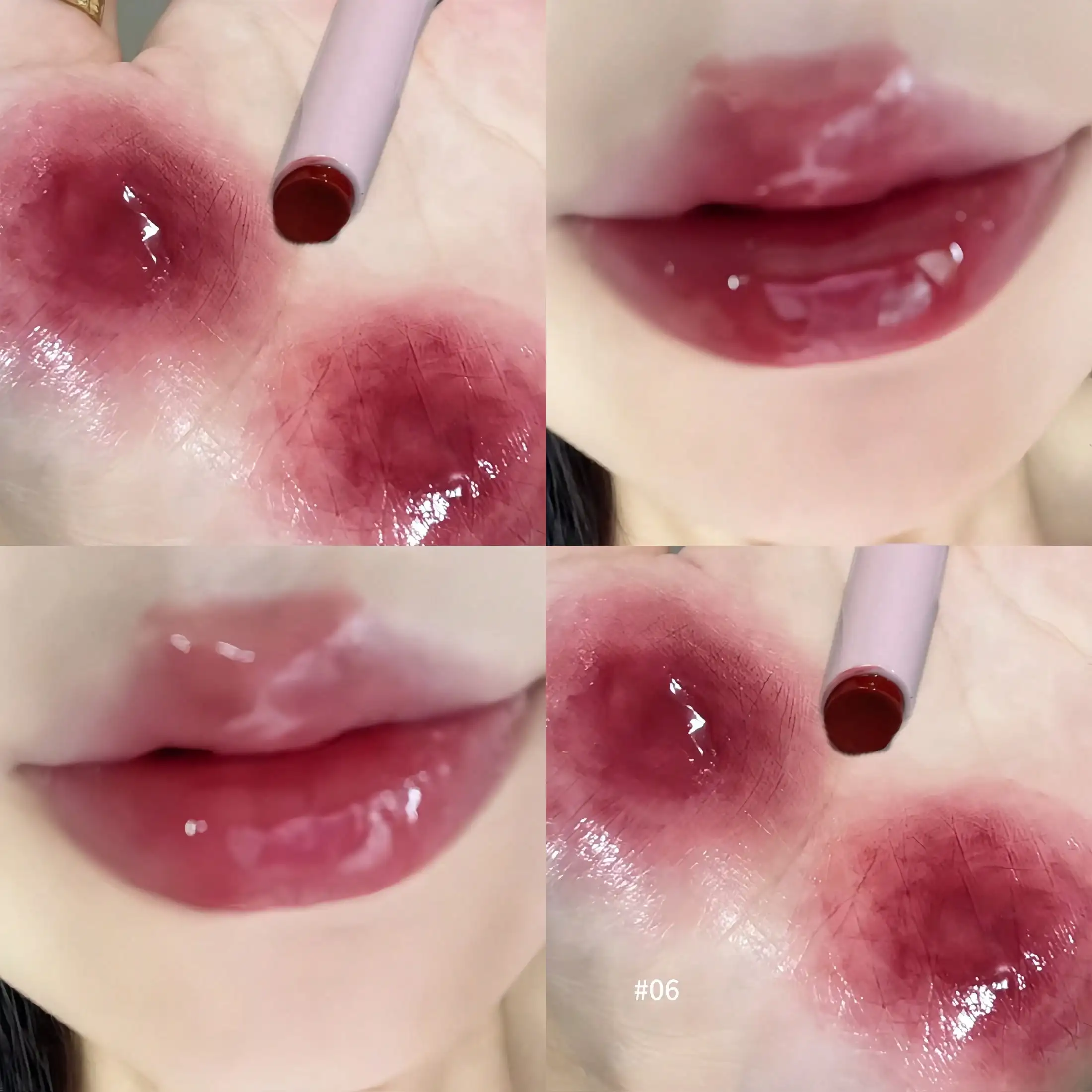 Herorange Peach Solid Lip Gloss Hydrating Glossy Long Lasting No Transfer Daily Party Makeup Holiday Gift