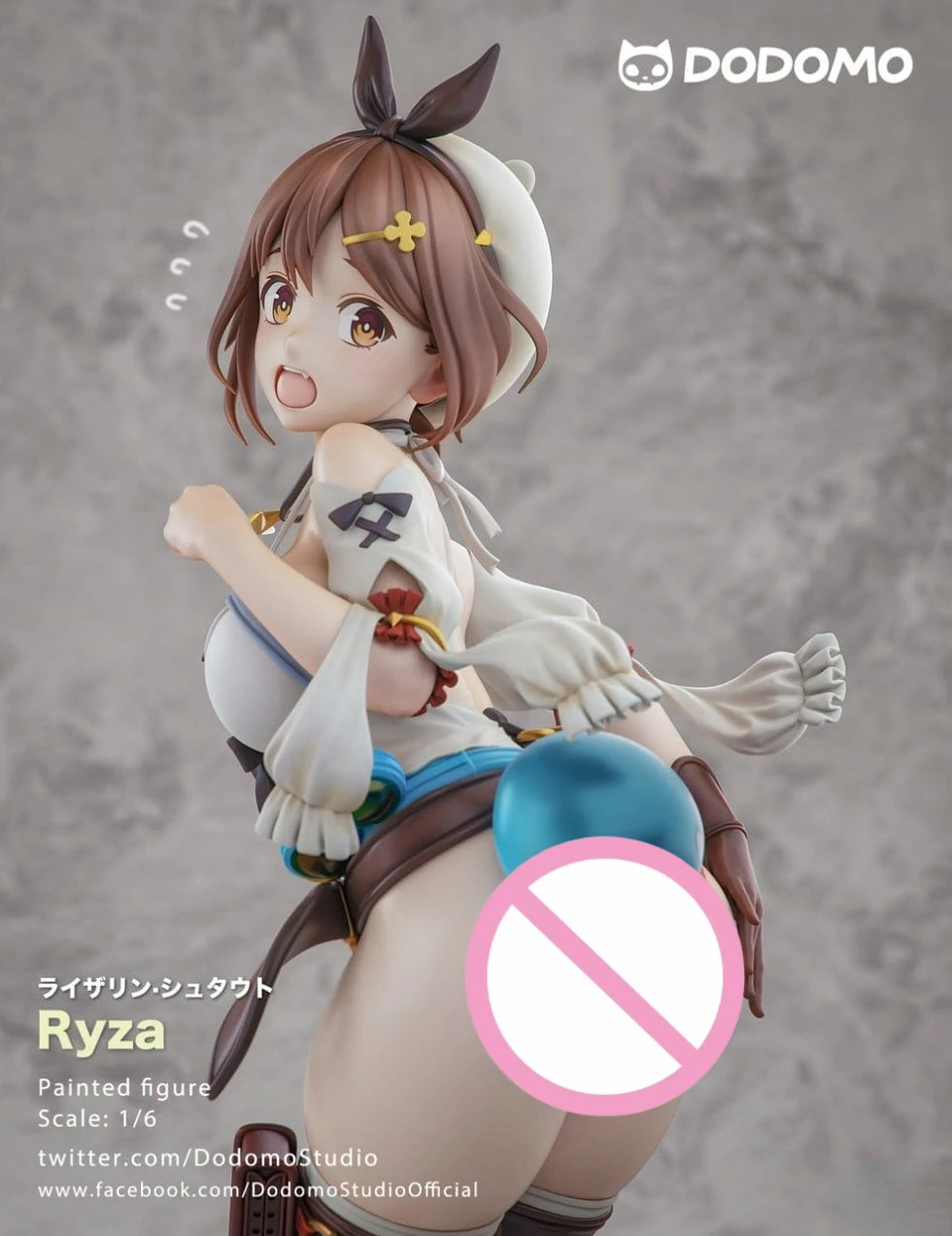Dodomo Studio originale al 100% [18+] Atelier Ryza: Sempre oscurità Il nascondiglio segreto Ryza 1/6 GK Statua Ornamenti Pre-vendita Kawaii