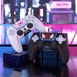 Spider-Man Silicone Game Controller Cover Anti-Slip Soft Case for Sony Dualsense 5 Ps5 Controller Grip Sticker Dress Up