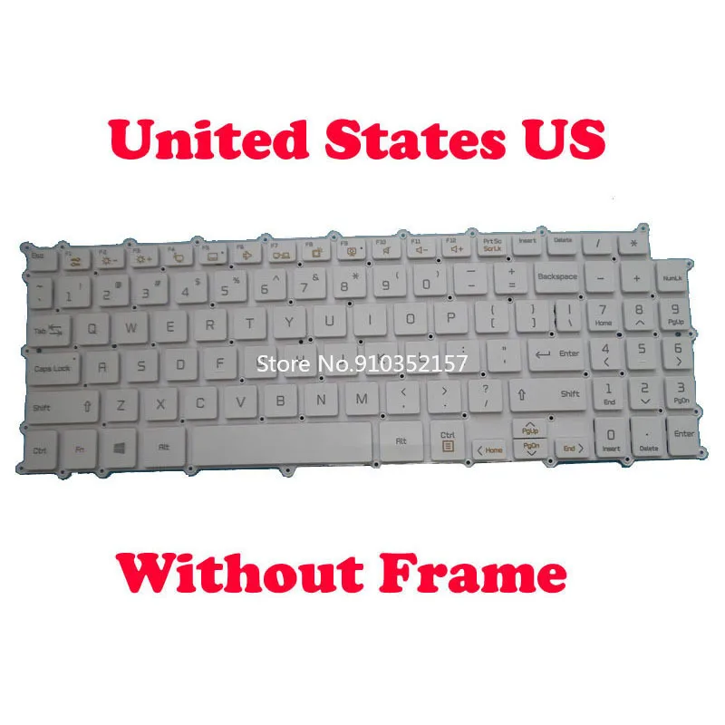 Imagem -02 - Teclado jp kr us para lg 15z980 15zd980 Sg-909102va Sg-90930-2va Aew 73949803 Sg-90910-xra Aew 73949821 Sg-90910-2va Sg-90910-xua