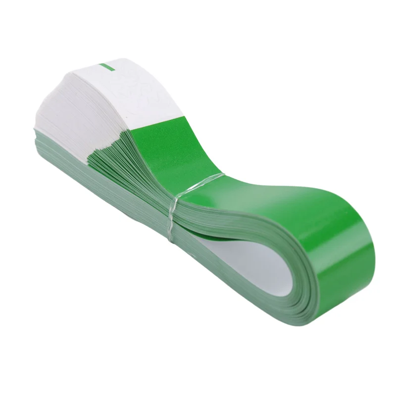 

1500 Pieces Colored For Events Wrist Bands Paper Bracelets Waterproof Arm Bands For Events Custom Adhesive For Party