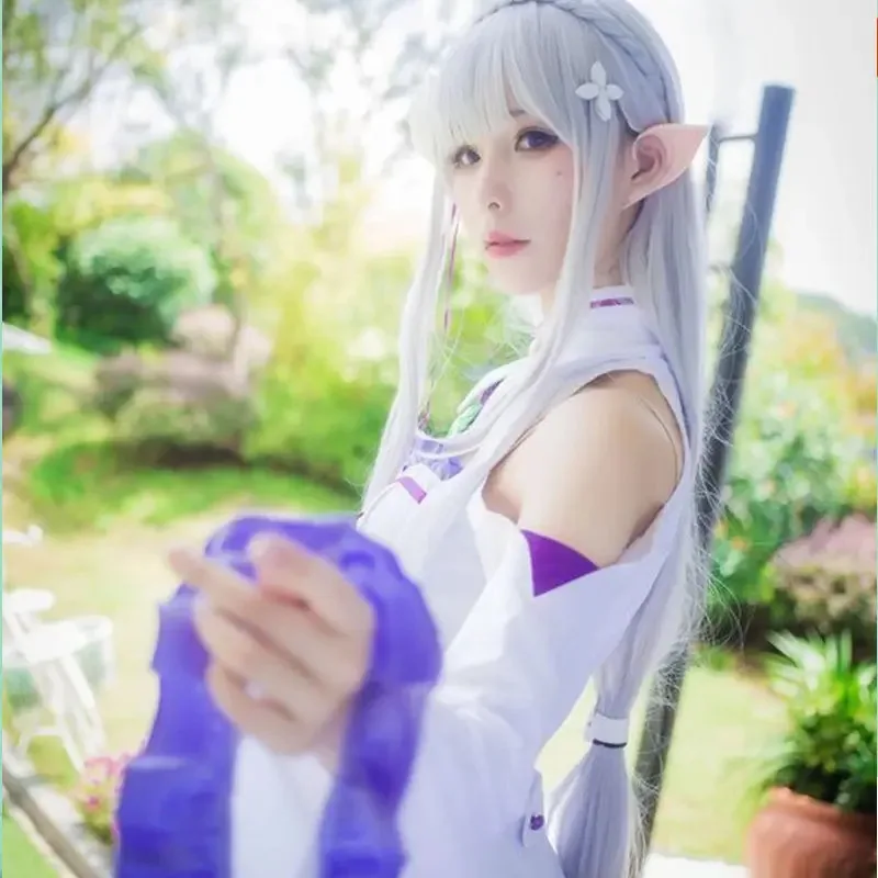 

az15Lost in Memories Re:Life in a different world from zero Emilia costume sexy Japanese cosplay costumes ani
