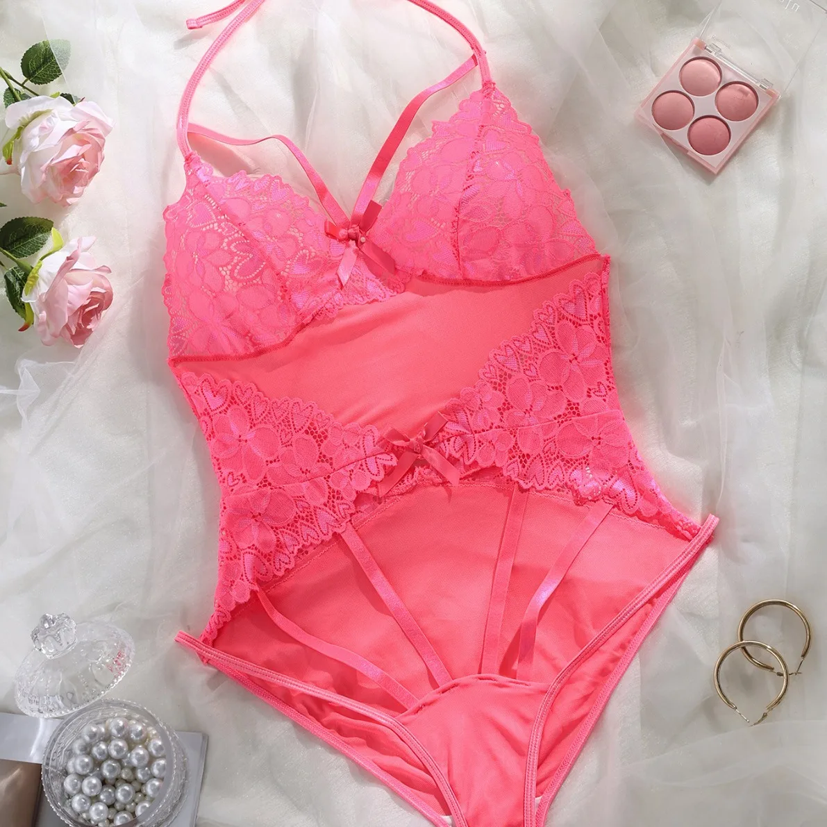 

Сексуальный комплект бикини Pure Color Me, женские брюки с низкой талией, брюки из полиэстера, трансграничная новинка 2024, Kajano