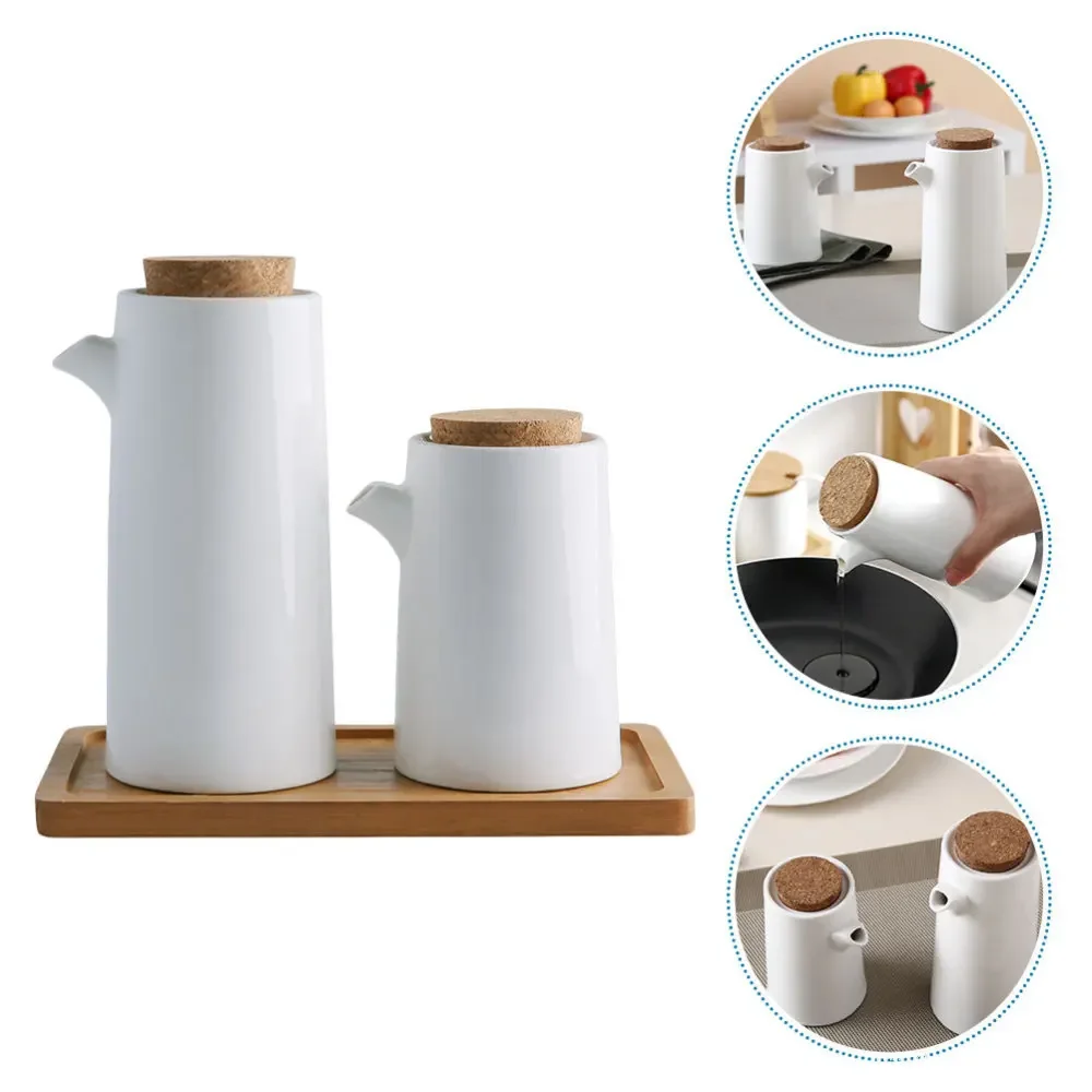 

Japanese-style ceramic oil pot oil bottle oil bottle seasoning bottle soy sauce pot vinegar pot seasoning seasoning bottle
