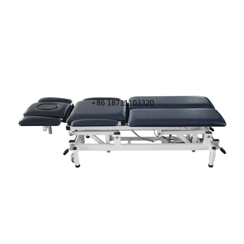 Electric Multi-Position Rehabilitation Bed with Foldable Lift for Hospital Orthopedics & Patient Care Therapy Supplies