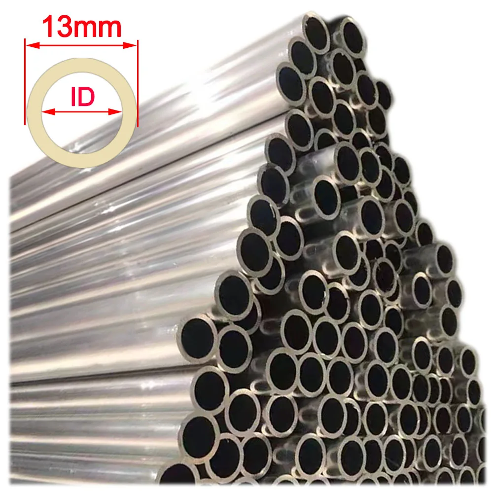 

1-6Pcs 6061 Aluminum Tube Pipe Outer Diameter 13mm Inner Diameter 11mm 10mm 9mm 8mm Hollow Aluminum Pipe Alloy Aluminum Tube