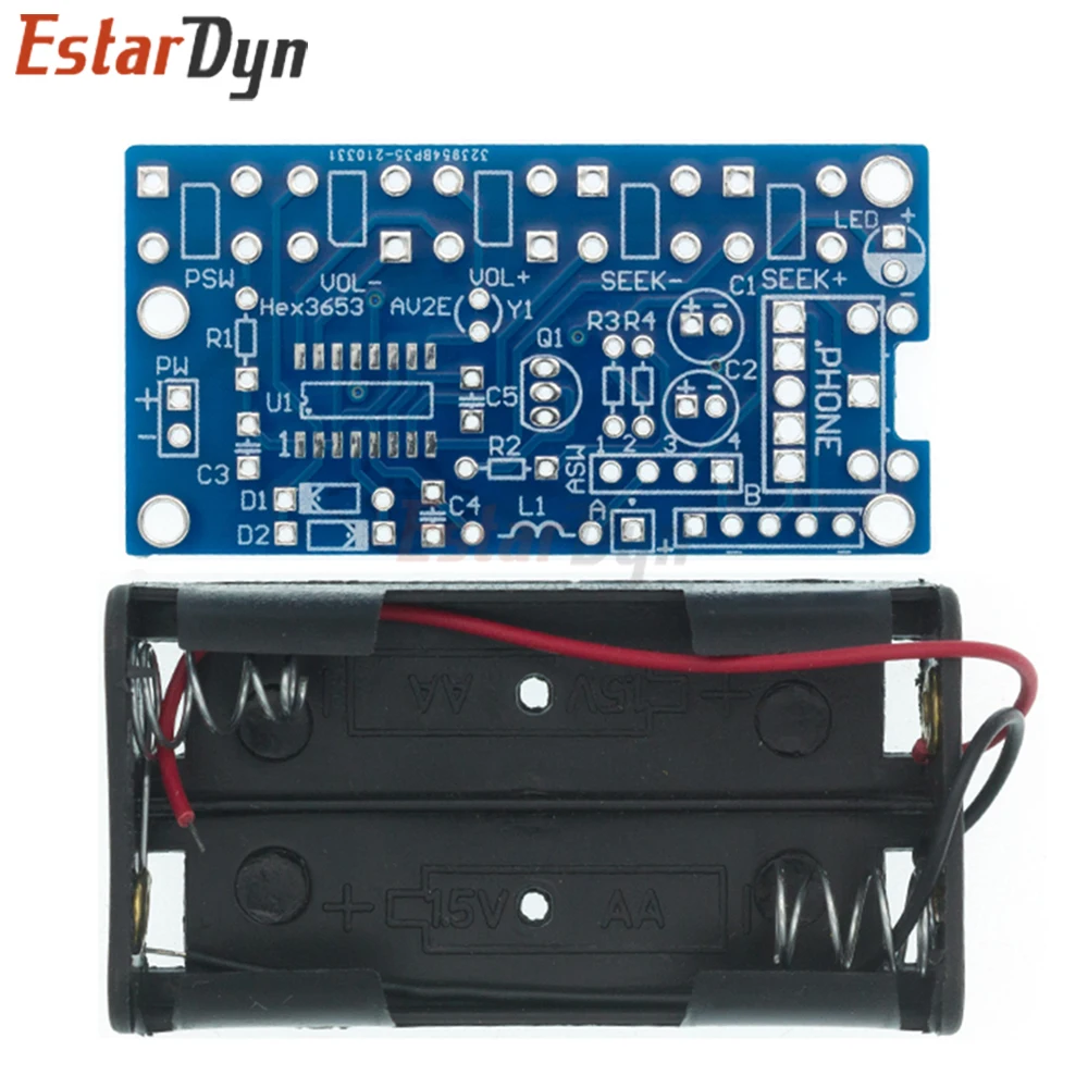 Estardyn DIY FM 라디오 수신기 키트 무선  - Pcb Etching Kit 리뷰 및 가격