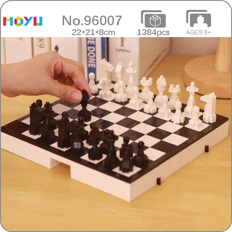 

Moyu 96007 Board Game International Chess Pieces Storage Case Model Mini Diamond Blocks Bricks Building Toy For Children No Box