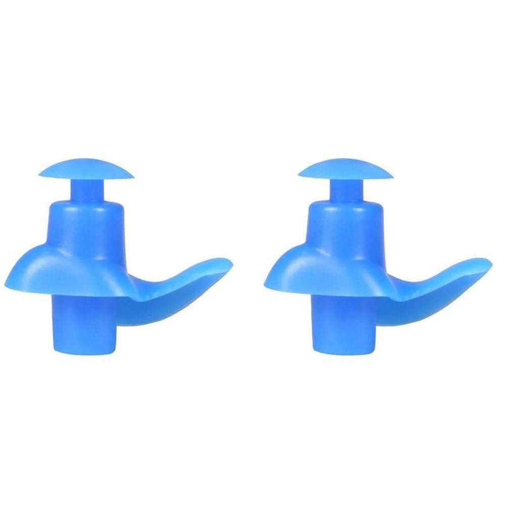 2pcs/set Ear Plugs Sound insulation Waterproof Silicone Ear Protection Earplugs Anti-noise Sleeping Plug For Noise Reduction