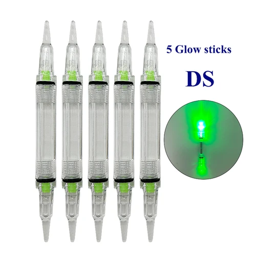 야광 전기 낚시 스틱, 바다 바다 야간 낚시 하이 퀄리티, 전기 라이트 스틱 도구, 배터리 없음, 5 개  Best5