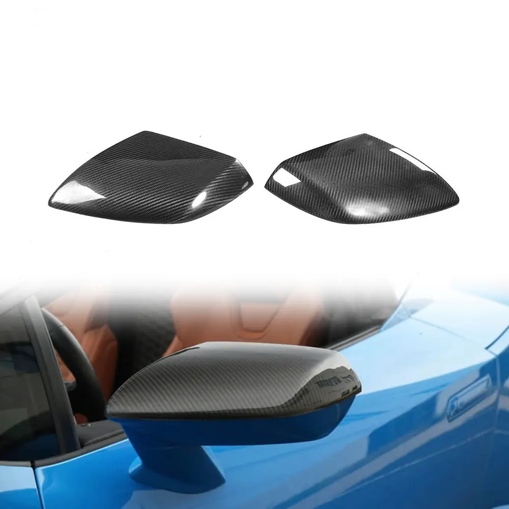 

Carbon Fiber Car Mirror Housing For Lamborghini Huracan LP600 LP610 Coupe 2 Door Add On Style