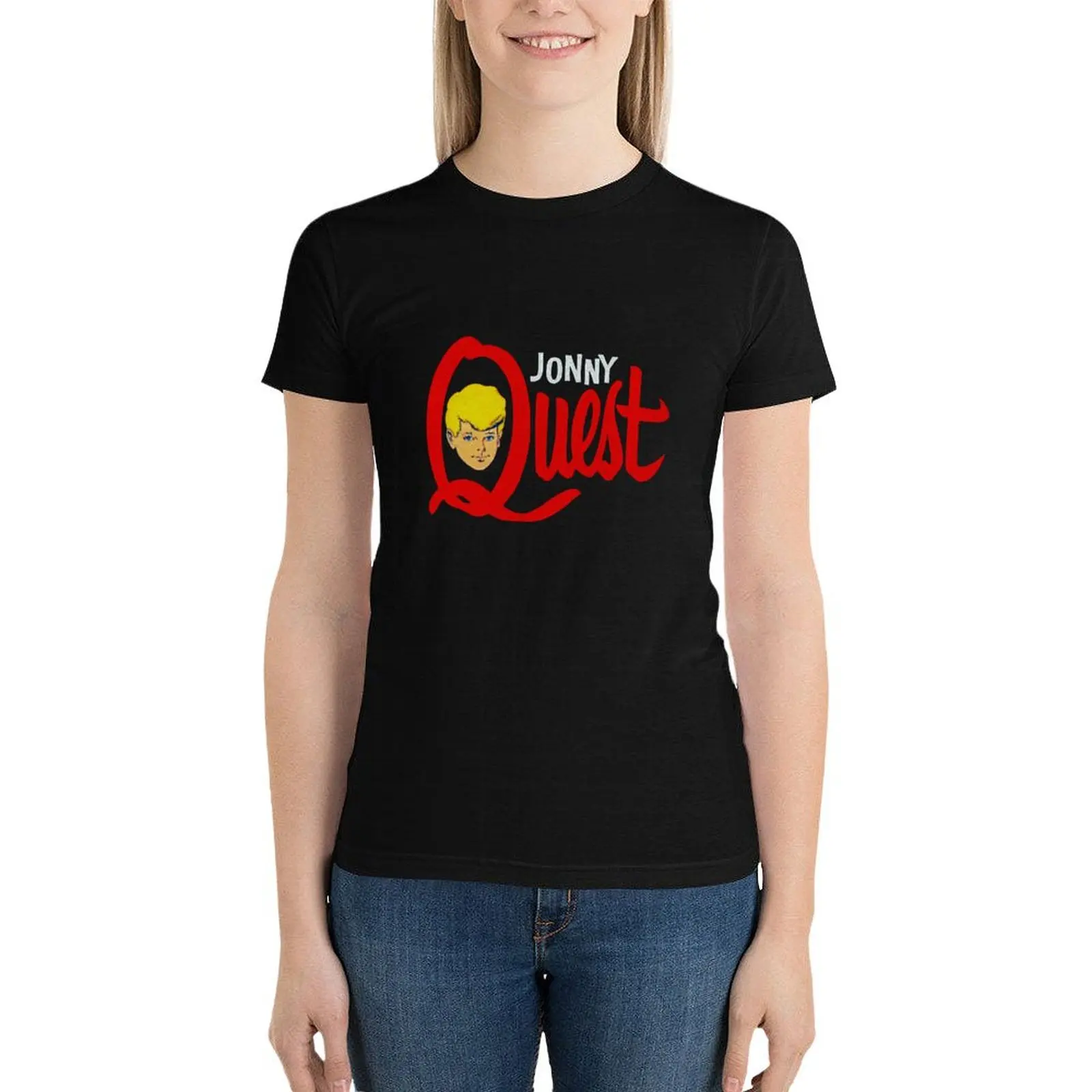 

Jonny Quest - Vintage T-Shirt cute clothes shirts graphic tees Aesthetic clothing graphic t-shirts for Women