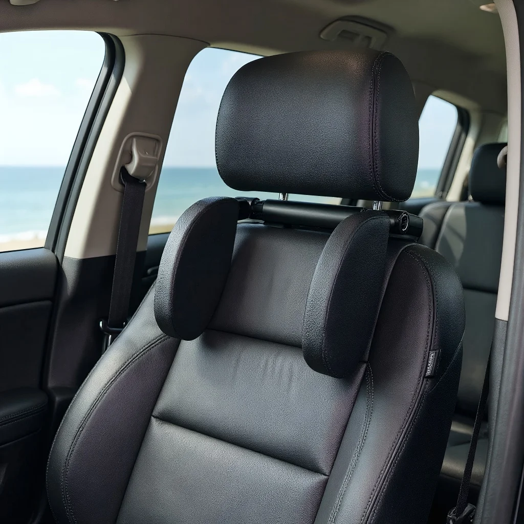 

Регулируемая подушка для подголовника автомобиля — съемная подушка для сна с поддержкой шеи и пеной с эффектом памяти для автокресла