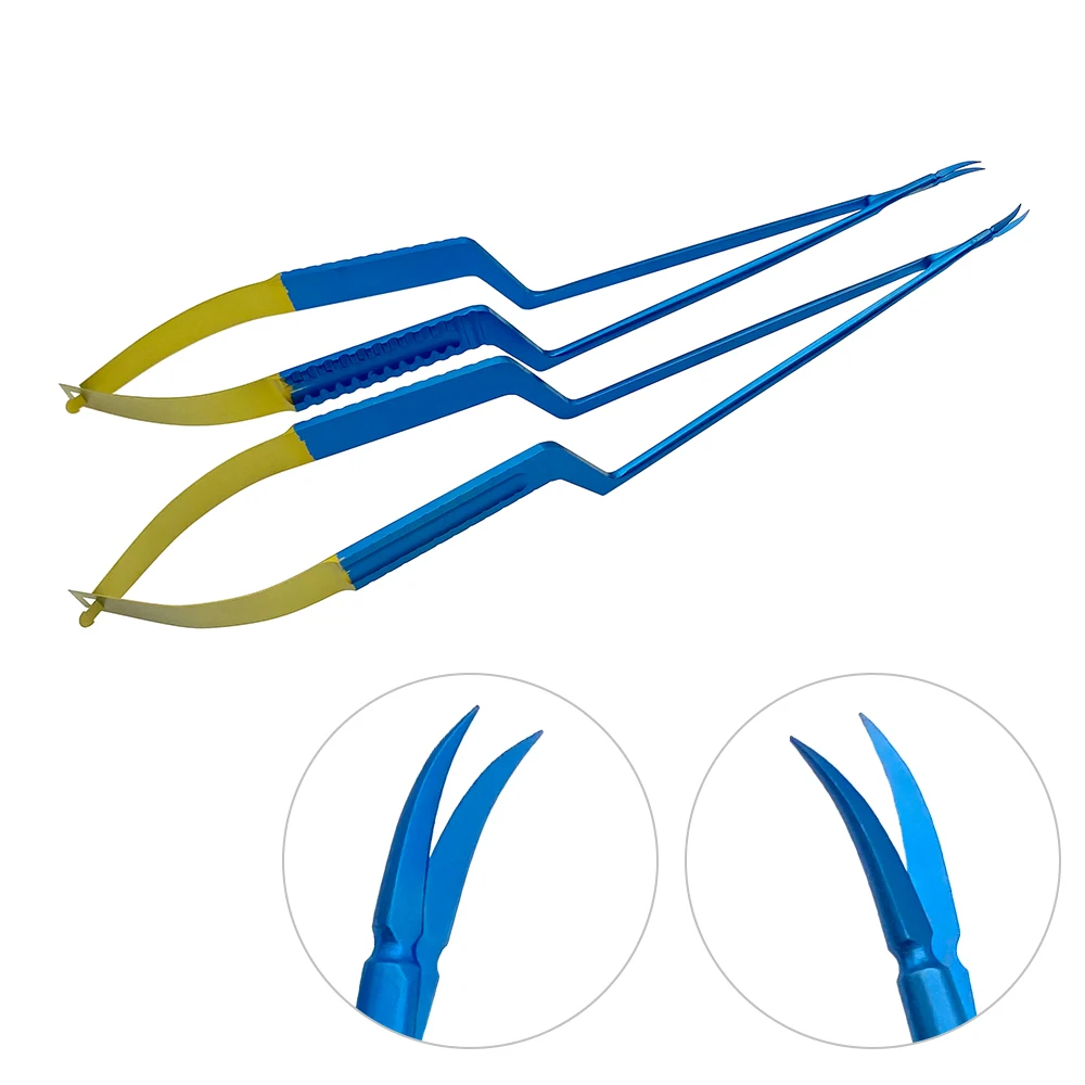 

Neurosurgery Micro Scissors Shark Blade Autoclavable Microsurgical Scissors Neuromicrosurgical instruments