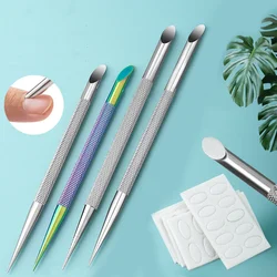 Double-ended Stainless Steel Cuticle Pusher Nail Manicures Remover Manicure Sticks Nail Art Tools Manicure and Pedicures Tool