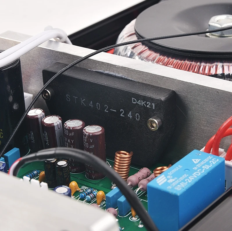 Novo PA-402 Sanyo Filme Grosso STK402-240 Bluetooth 5.3 25W * 2 Amplificador HIFI estéreo Além de LM1875