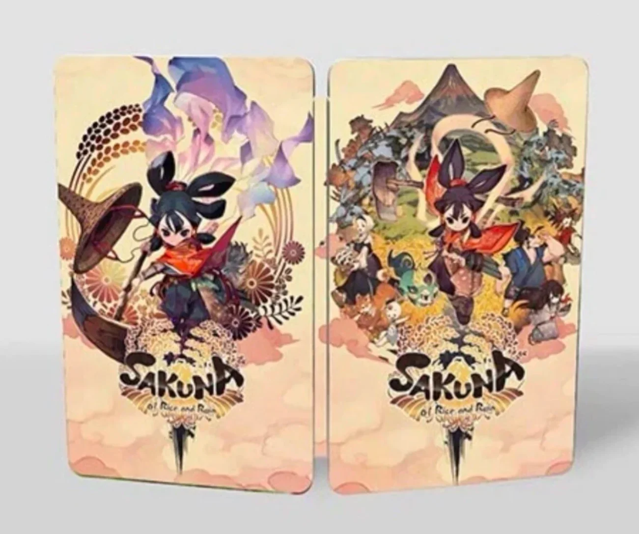 Sakuna: Of Rice And Ruin Custom made G2 Steelbook Case For NS (No Game)