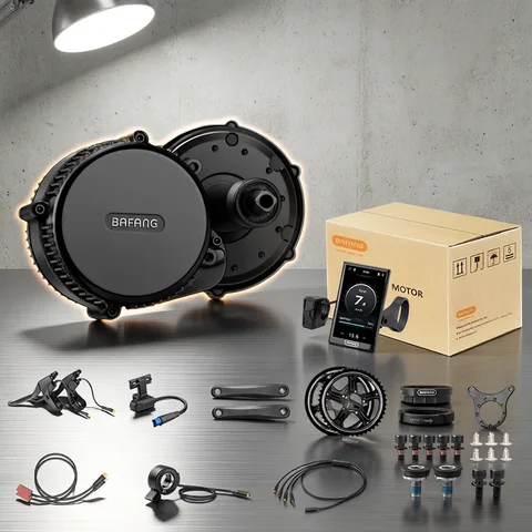 Bafang Mid Drive Motor Kit CAN BUS No Battery BBS02B 48V 750W 500W 350W 250W 500W 36V 250W Electric Bicycle EBike Conversion Kit