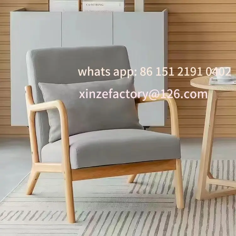 

Customizable Modern Simple Nordic Removable Single Sofa