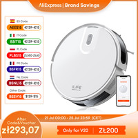 ILIFE V20 Robot Vacuum Cleaner, 5000Pa suction, SOF LiDAR Smart Navigation, APP Control, Customizable cleaning, Self charging