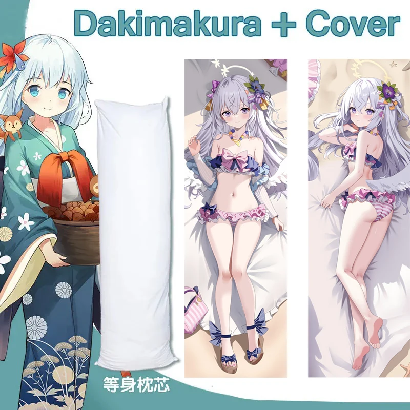 

Синий архив Shirasu Azusa на заказ Waifu аниме Dakimakura вставка подушка для тела обнимающая кровать длинная подушка для сна 50x150 см свадьба