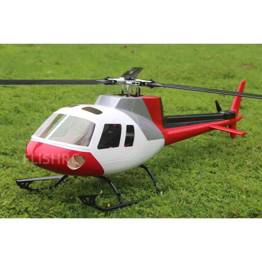 FL500 FLISHRC AS350 500 Size Scale Helicopter 6CH RC Helicopter GPS with H1 Flight Control RTF Hobby,Outdoor Fun