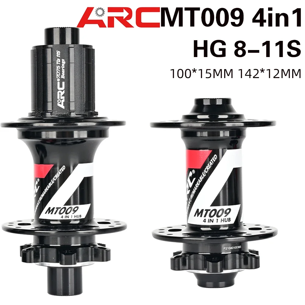 ARC 009 Fahrradnabe Mountainbike MTB-Naben 6 Sperrklinken 114T lauter Ton 4 NBK abgedichtete Lager 28 32 36 Löcher Scheibenbremse QR Steckachse – Detail 18