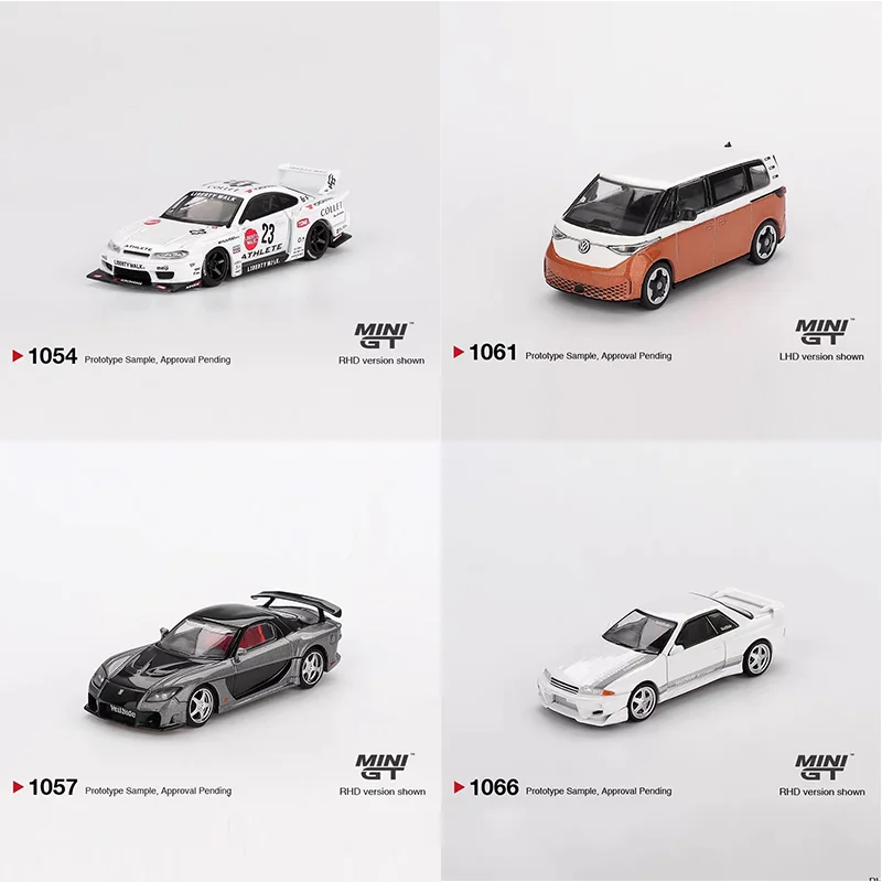 

MINI GT 1:64 Nissan LB-Super Silhouette S15 SILVIA ATHLETE Skyline GT-R (R32) VeilSide Combat C-I Alloy Die Casting Car Model