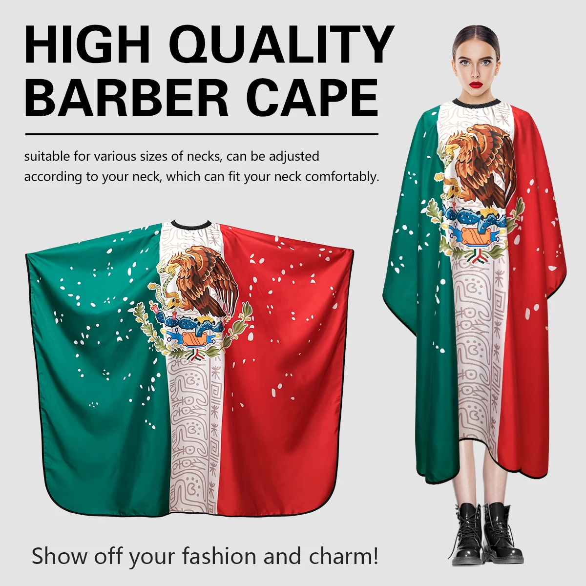 Barbershop Hairdresser Aprons Anti static Haircut Capes Barber Waterproof Aprons Eagle Shawls Salon Tools