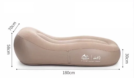 2026 Wholesale Inflatable Sofa Outdoor Music Festival Air Mattress Bed Lazy Lunch Camping Automatic Air Mattress Air Lounge Sofa