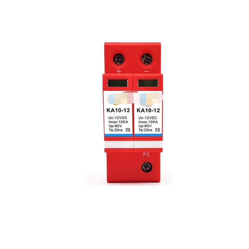 KA10-24 DC power lightning arrester D-class 10KA24V household low-voltage power lightning protection module