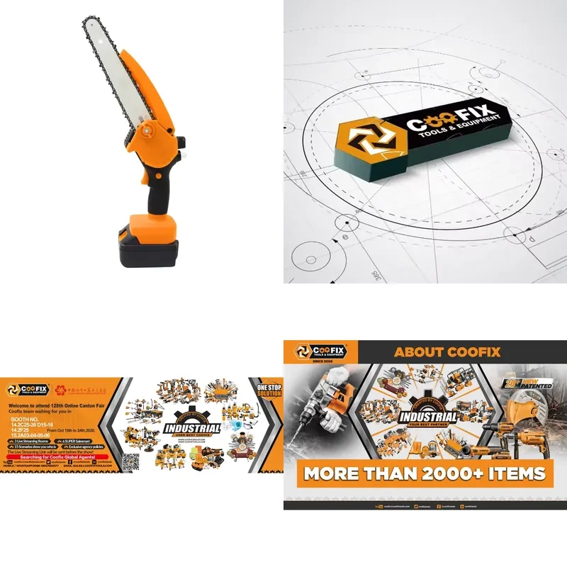 【CHIMU HOME】 Cordless Chainsaw 40V 16 Inch Brushless Motor Battery Powered Wood Cutting Saw for DIY Timber Work
