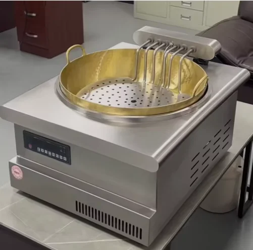 High-temperature protection for commercial smart temperature-controlled fryers can be customized.