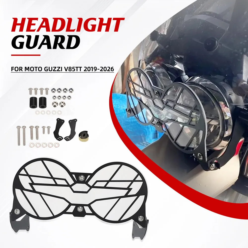

Защитная пленка для фар мотоцикла Moto Guzzi V85TT 2019-2020-2021-2022-2023-2025, защита передней фары, крышка фары