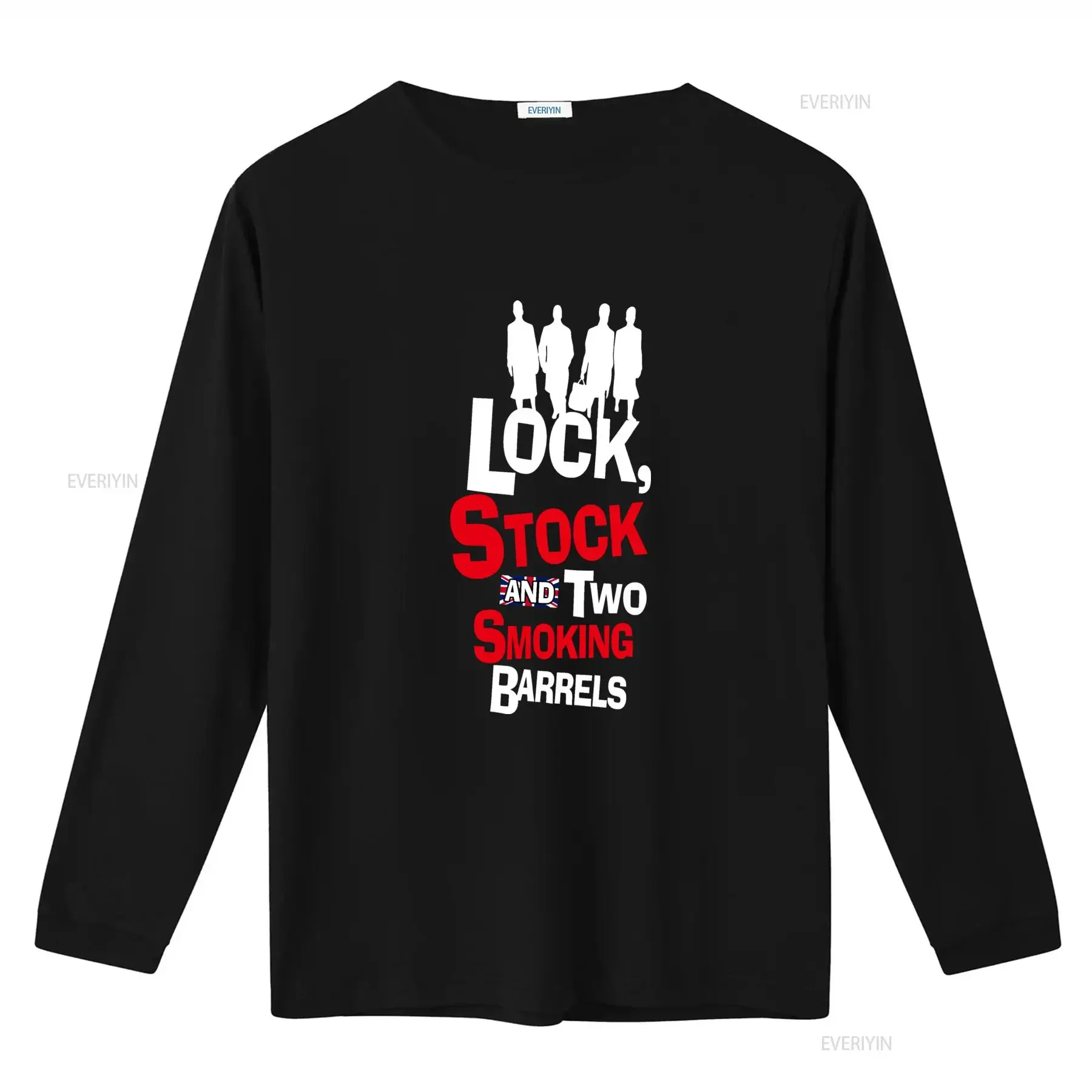 Lock Stock and Two Smoking Barrels 90's Retro Style T Shirt for  vintage Washed Stylish homme designer clothes Slightly