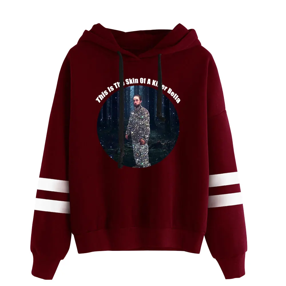 Robert Pattinson This is The Skin of A Killer Bella Merch Pullover Hoodie Merch Fashion Hoodie Sweatshirt Pullover Tracksuit