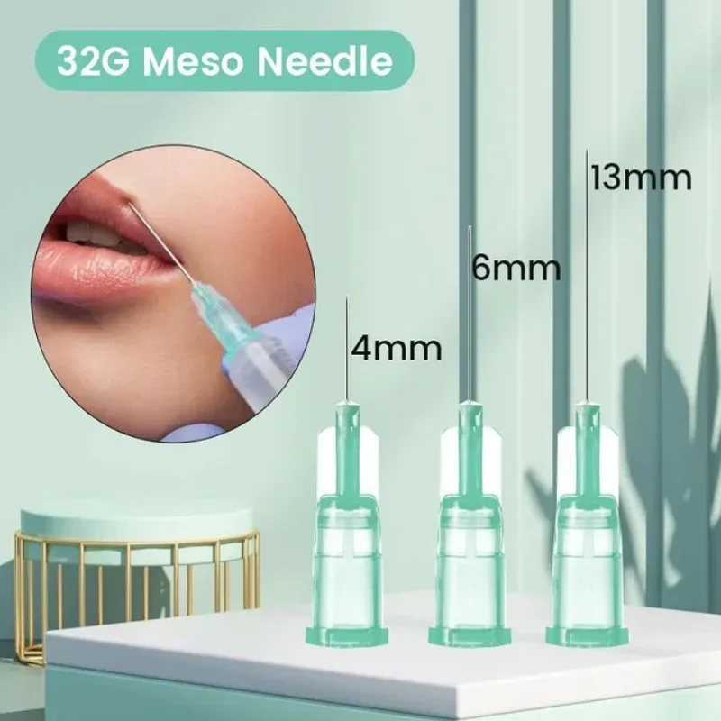 

100Pcs/Box Painless Small Needle Irrigator 18G 25G Disposable Syringes For Eyelid Lip Face Filler Tool