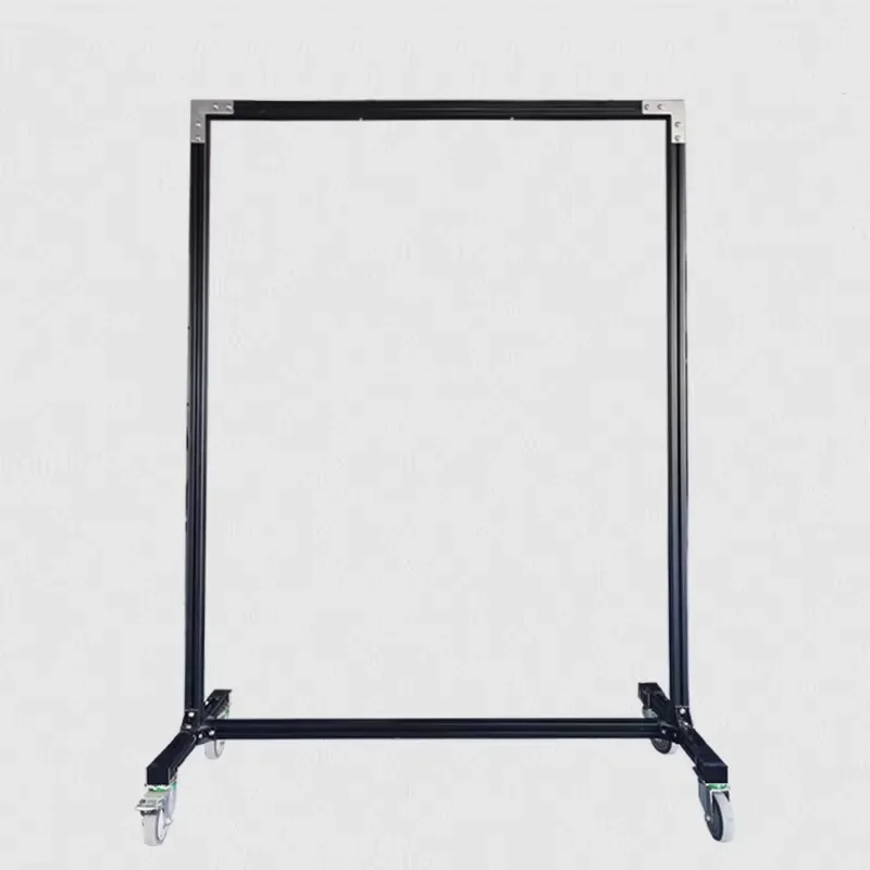 Heavy Duty Aluminum Alloy Square Bracket for Industrial Mounting Gong Hardware Support Frame Durable Metal Corner Brace