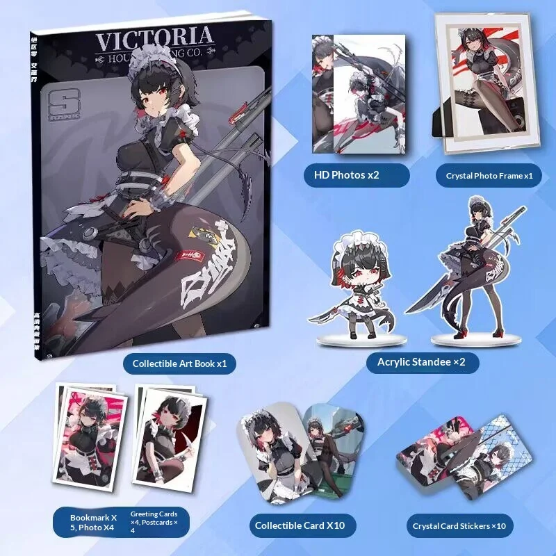 

Zenless Zone Zero Ellen Joe Complete Merch Pack Art Book Standee Mini Cards Photo Frame Photos Postcards Hobby Collectible Gift
