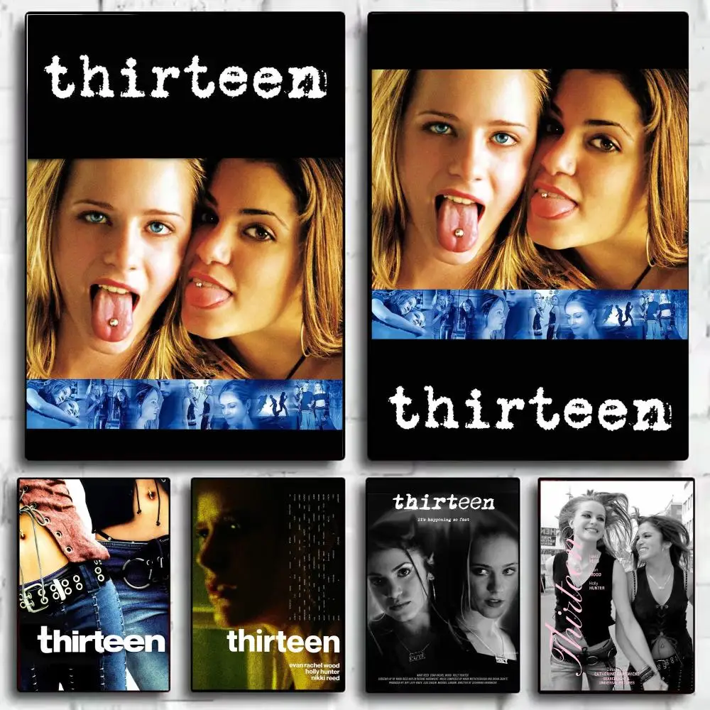 Movie T-Thirteen Poster Aesthetic Wall Art Print Modern Bedroom Living Room Decor Trendy Gift