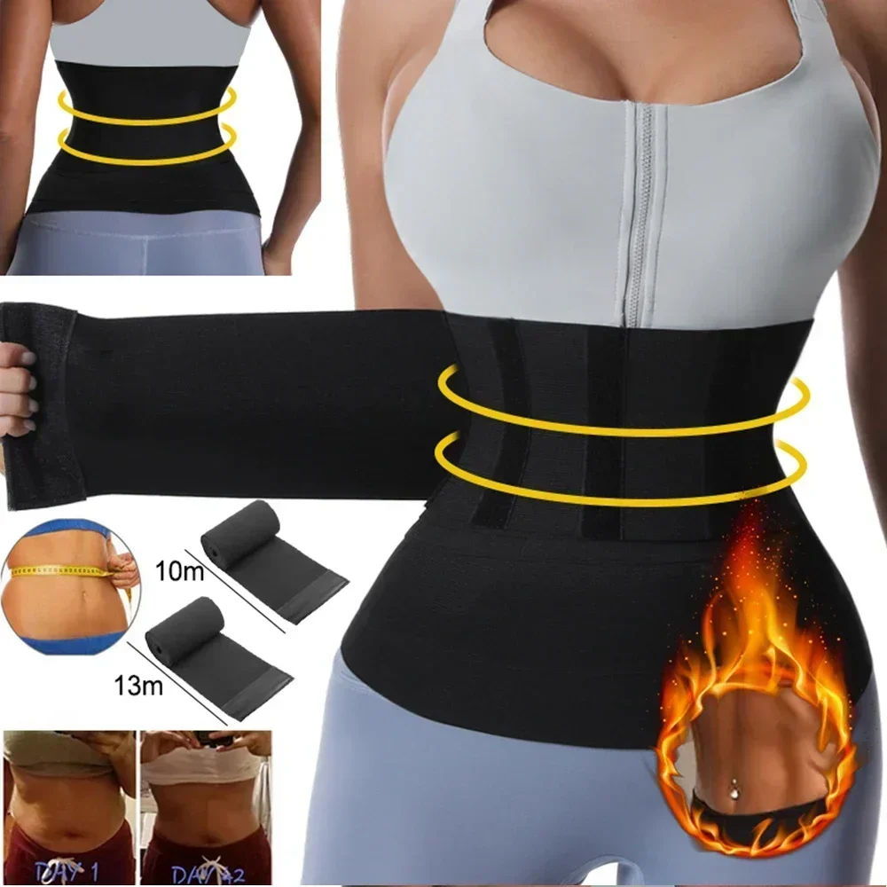 1/2 Piezas Faja Reductora y Moldeadora de Cintura para Mujer, Moldeador Corporal, Cinturón Postparto para Aplanar el Vientre, Corsé