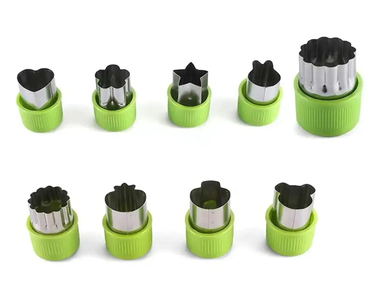 

Vegetable Cutter Shapes Stainless Steel Durable DIY Fruit Cookie Stamps Cake Food Cutting Mold Kitchen Tool
