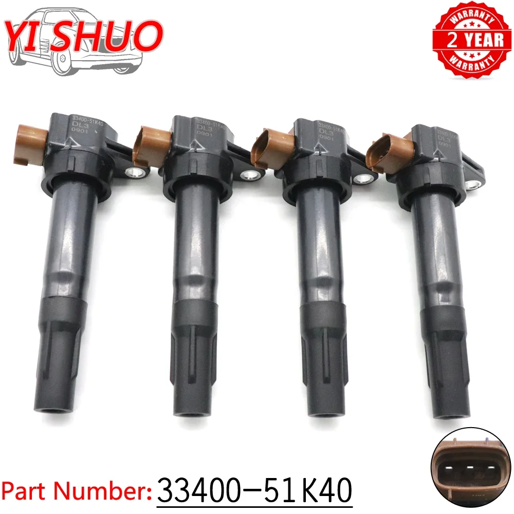 

Car High Quality Ignition Coil 33400-51K40 For SUZUKI GRAND VITARA KIZASHI SX4 2009-2013 2.0L 2.4L UF-634 3340051K40