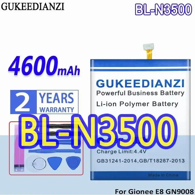 Для Gionee E8 GN9008 BL-N3500 аккумулятор мобильного телефона высокая эффективность 4600 мАч