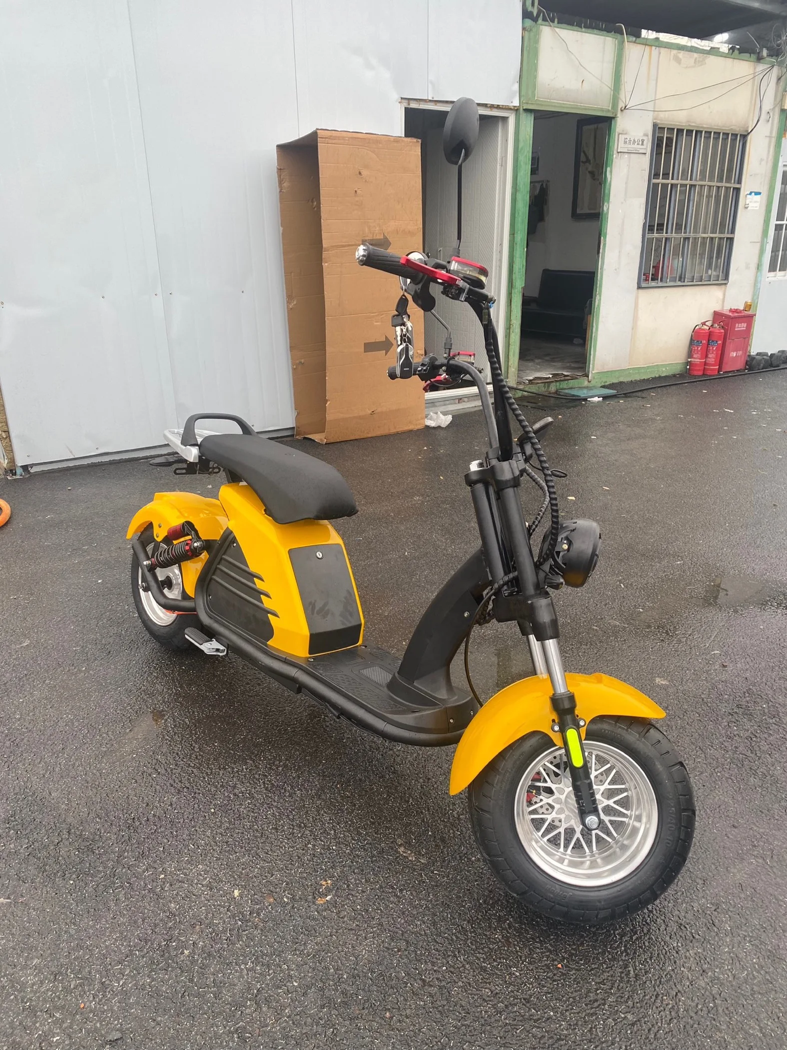 New Electric Scooter Adult Off-road Mountain 3000W60V30AH Electric Bicycle Electric Motorcycle 12Inch Fat Tire Mobility Scooter
