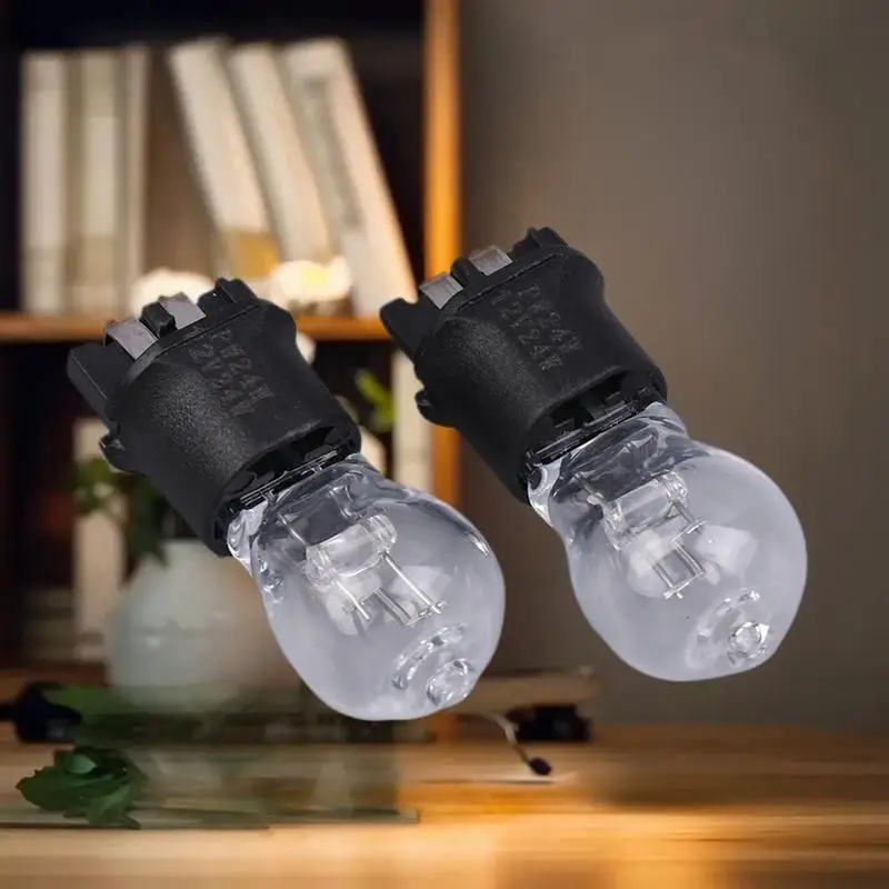 12 فولت/24 واط PW24W مصباح هالوجين ل A4/CC جولف MK7 F30 3 سلسلة النهار تشغيل ضوء استبدال DRL المصباح الكهربي #5