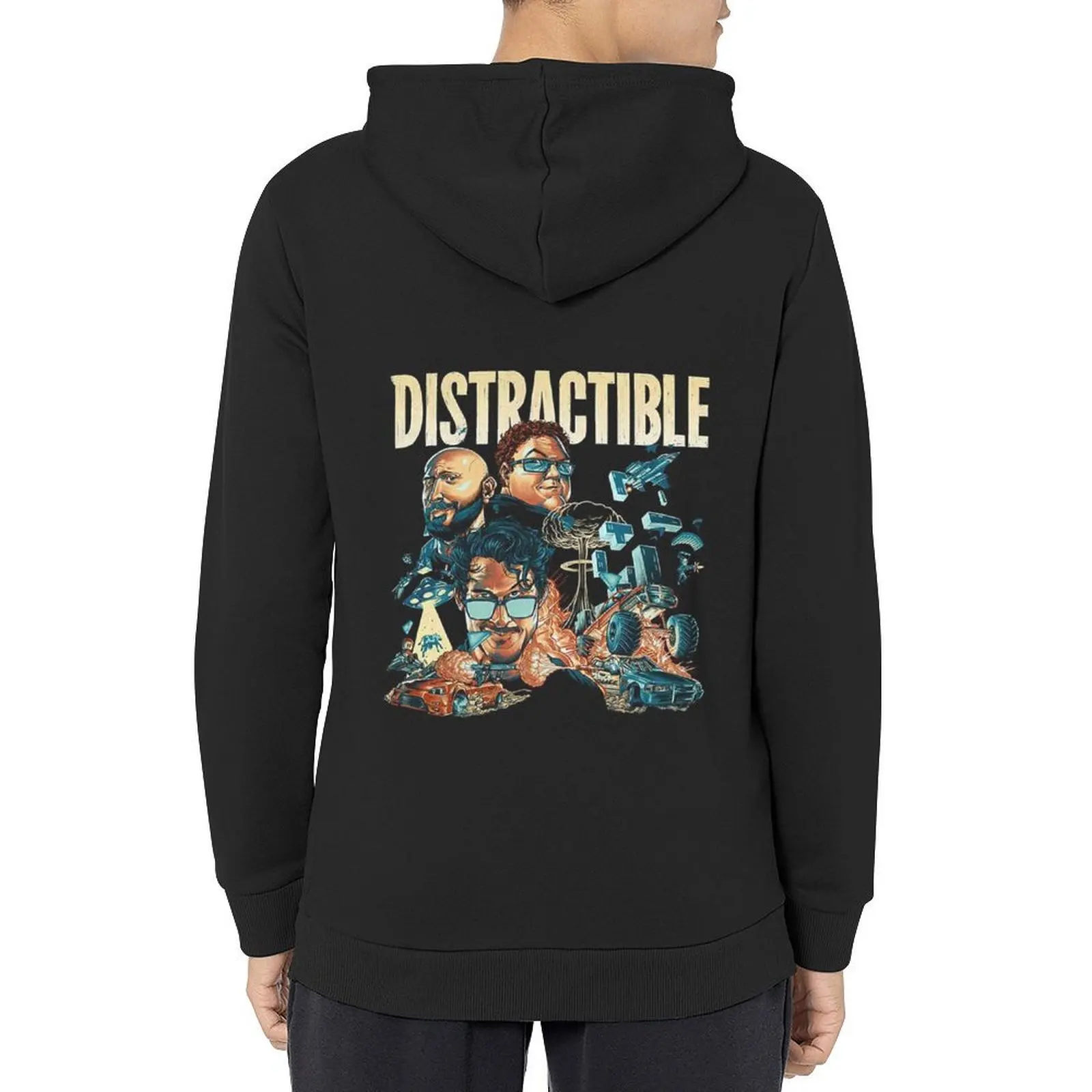 

Distractible Merch Hoodie men's sweat-shirt autumn jacket men men's sweat-shirt set men clothing tracksuits
