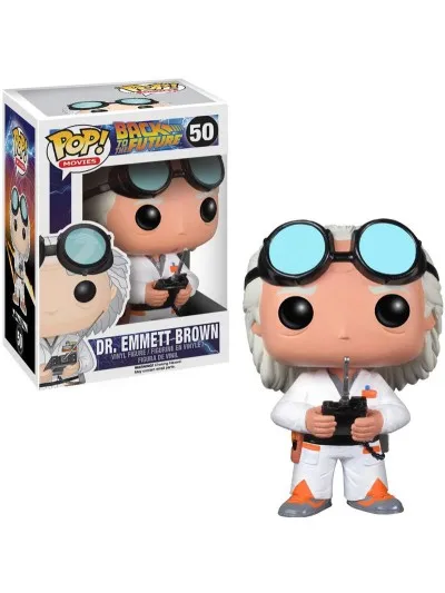 Funko Pop Dr. Emmet Brown Back to The Future 50