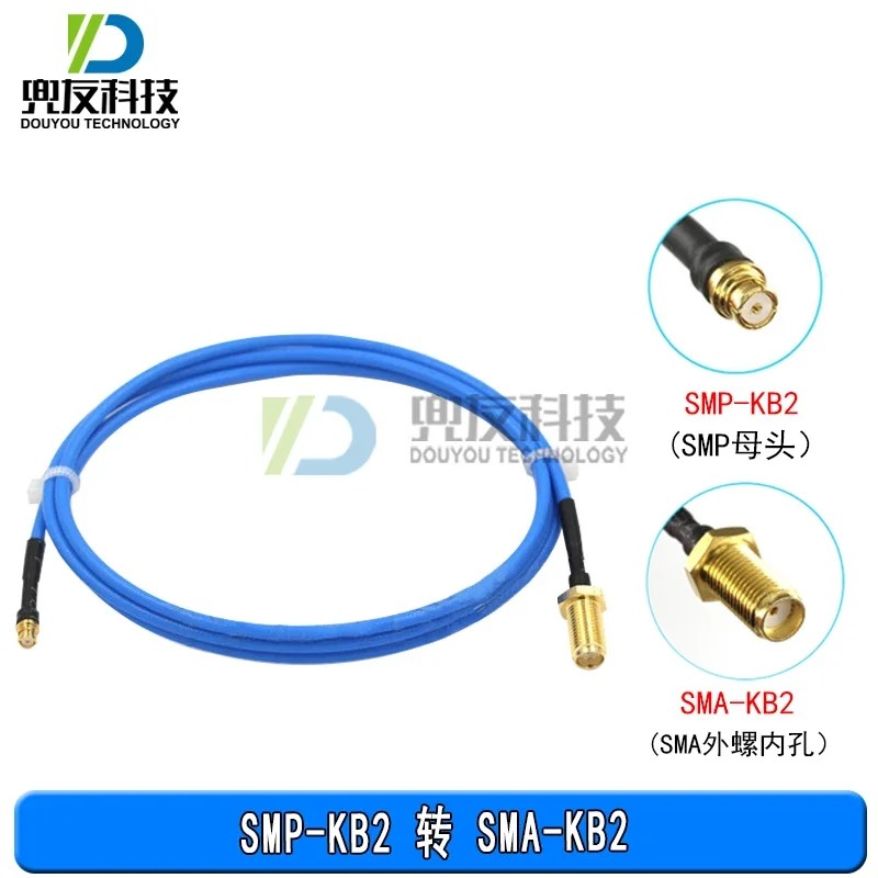 Imagem -04 - Smp para Sma Cabo Adaptador Fêmea Sma para Smp Conector Fêmea Smp-k 086 Semi Flexível Rg405 Cabo de Extensão rf Pcs