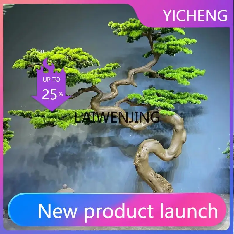 

Искусственная сосна LYY для ландшафтного дизайна, декоративное украшение для торговых центров, отелей и сцен